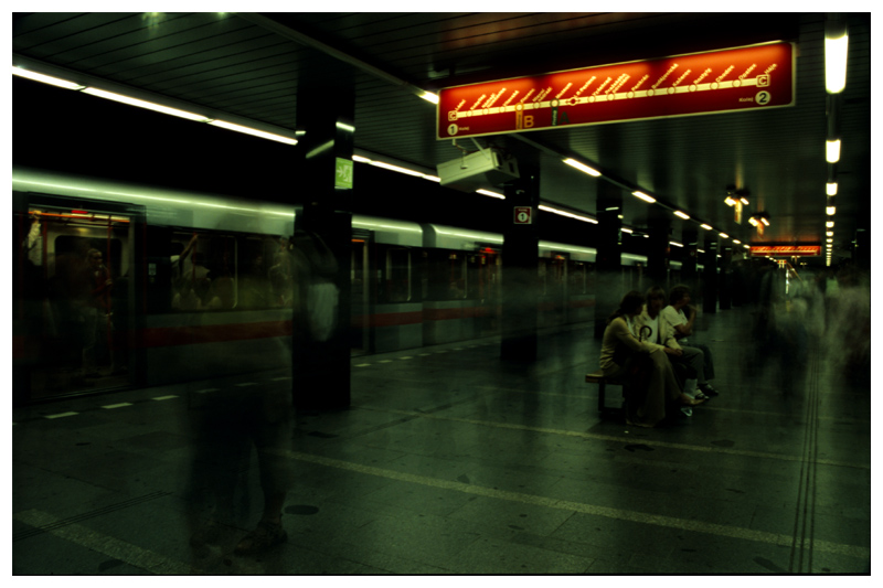 underground ghosts...