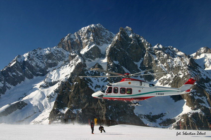 akcja ratunkowa pod Mont Blanc