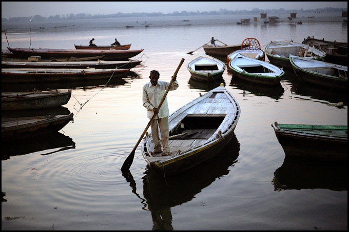 Ganges wcześnie rano - Varanasi