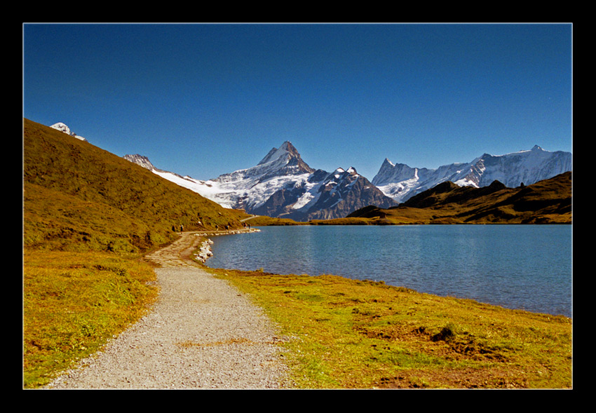 Alpbachsee... tesknota za Alpami...