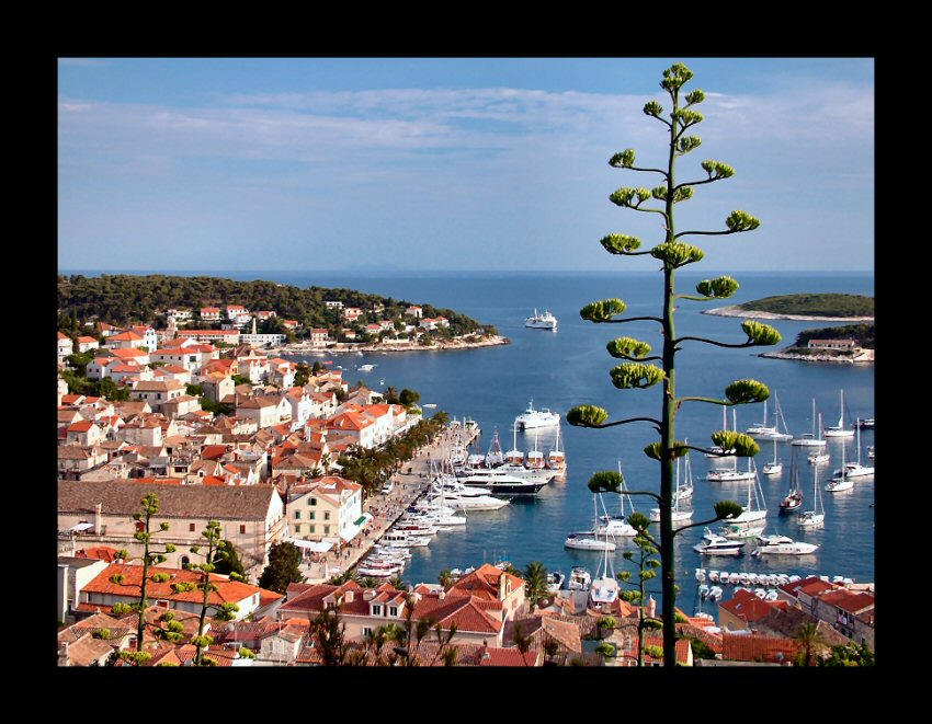 a postcard from Hvar