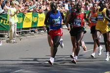 Liderzy na 35 km, London marathon