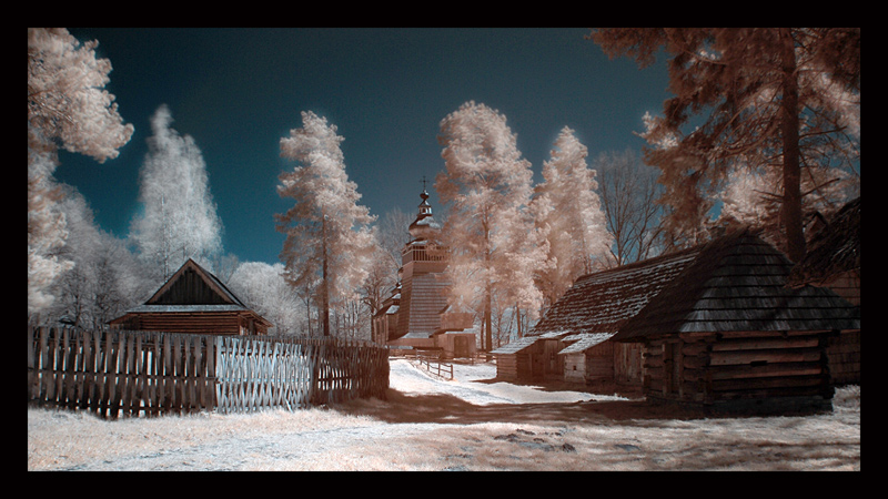 Cerkiew w Ropkach (Obecnie skansen w Sanoku)