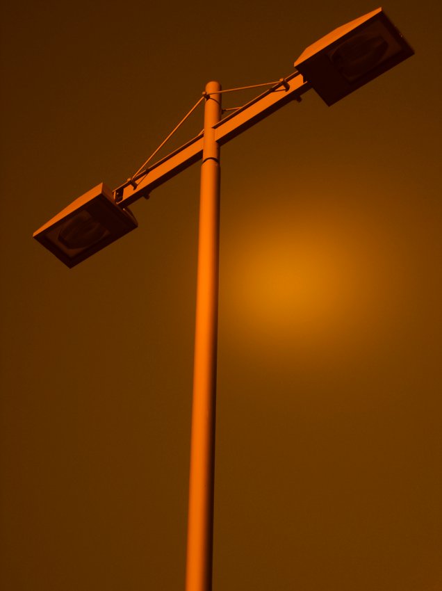 Orange connecting lanterns