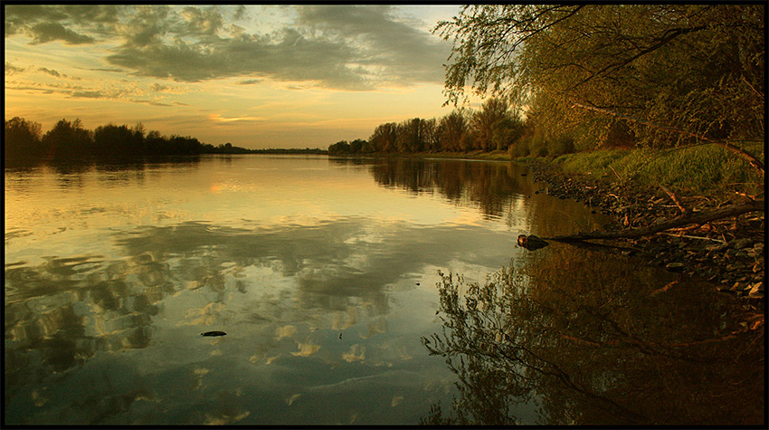 zachód nad Wisłą