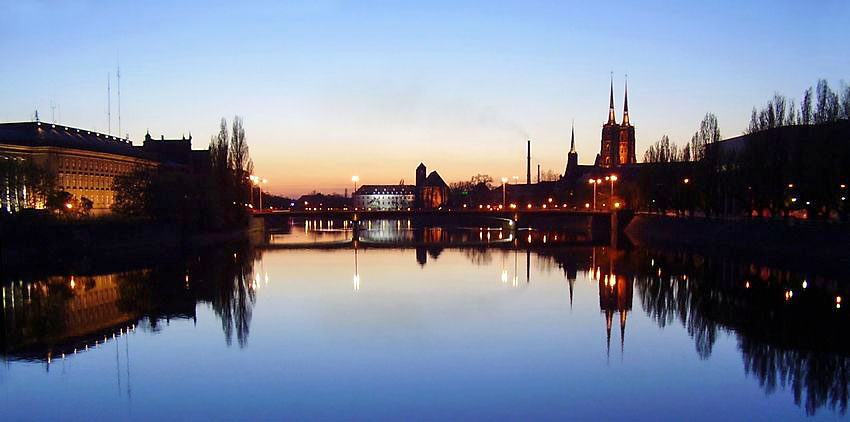 Wieczorny Wrocław