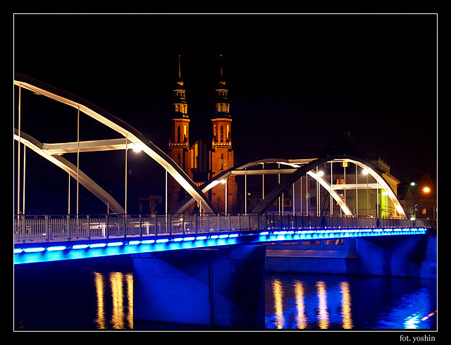 Opole nocą