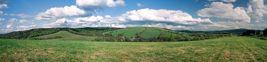 Szklary, panorama w kierunku Jaślisk