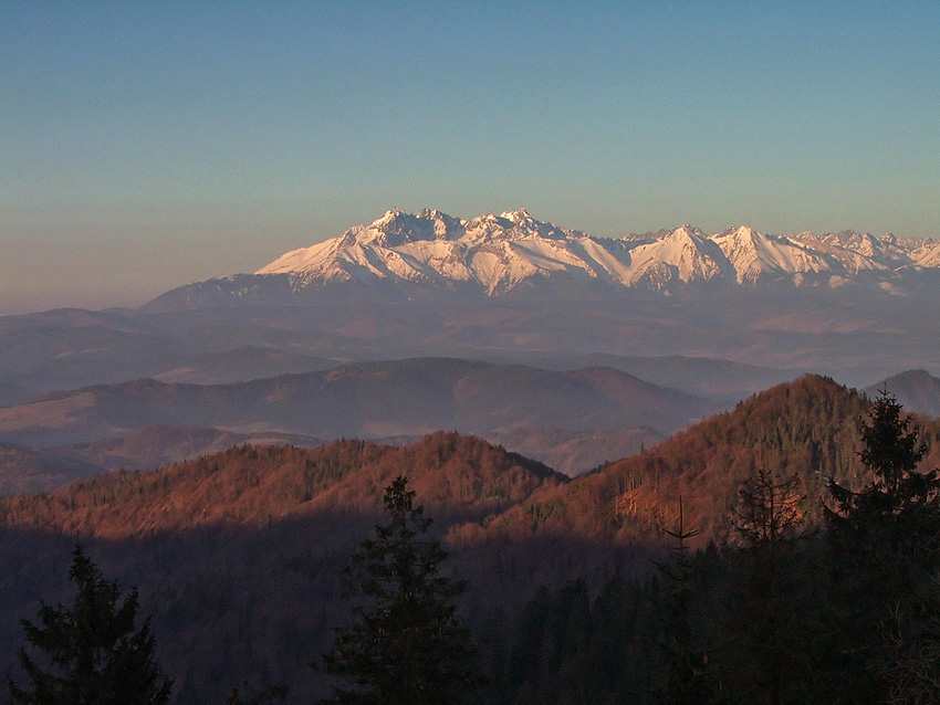 tatry o poranku