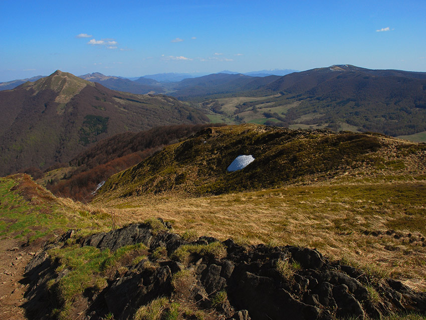 Bieszczady, Połonina Wetlińska, maj 2007