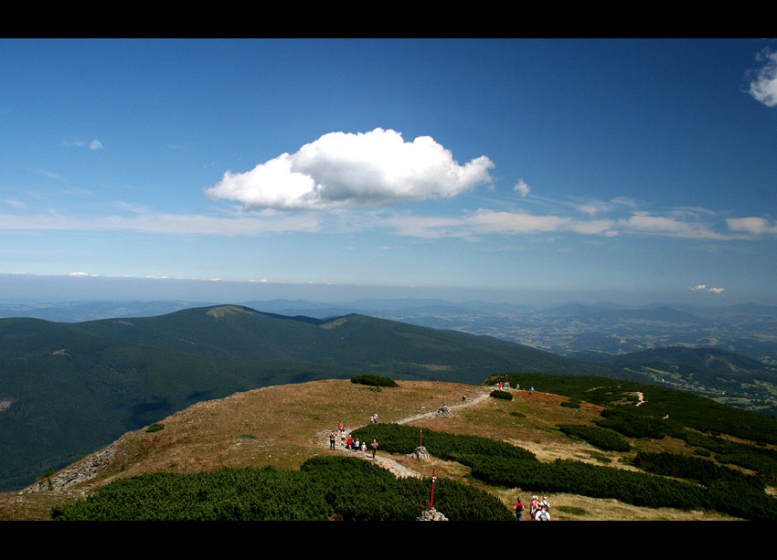 Widok z Babiej Góry