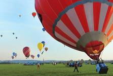 Start balonów