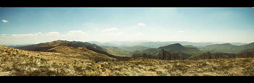 Bieszczady - panorama