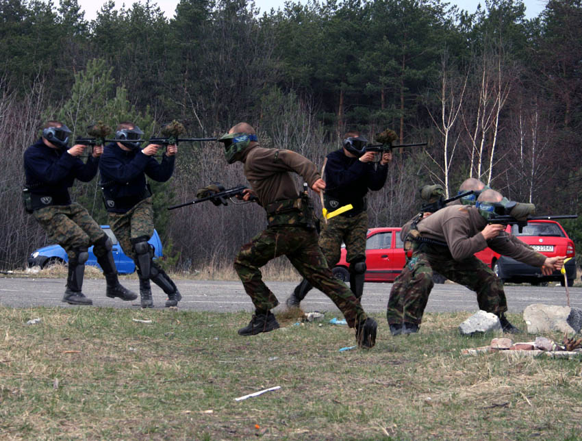 Paintball na zomo