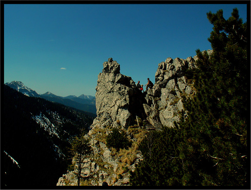 Tatry - w drodze na Giewont