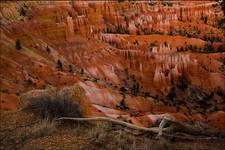 Sunset Point w Bryce Canyon o zachodzie