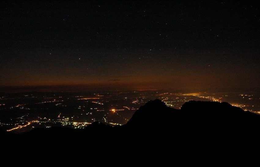 giewont nocą