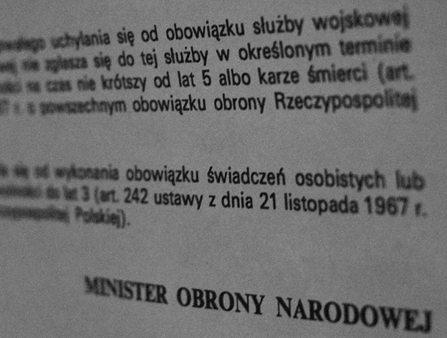 Z wywiadu, który się jeszcze nie ukazał / się już ukazał...