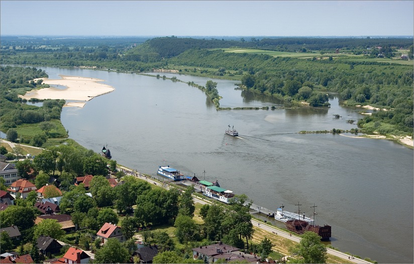 Kazimierz Dolny -z góry oglądany