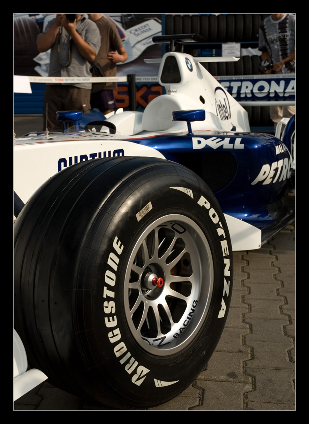 BMW Sauber Nicka Heidfelda.