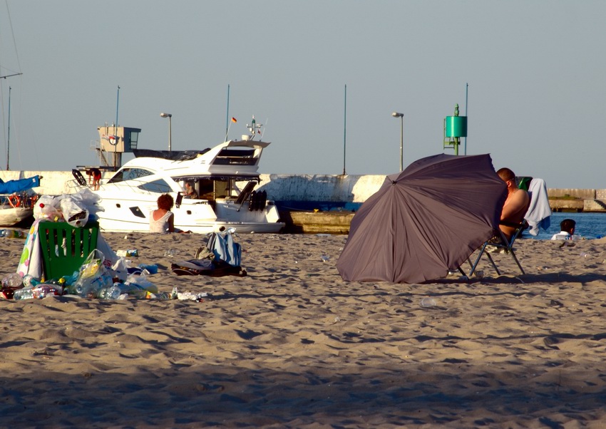 Na plaży