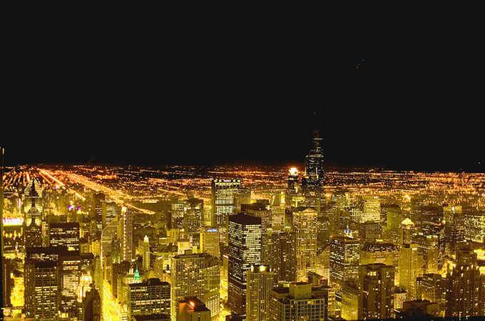 Chicago by Night