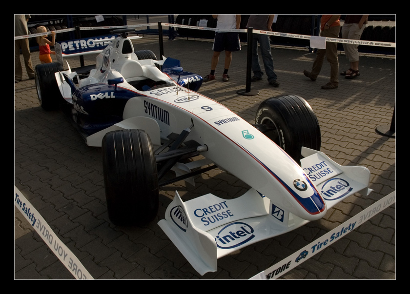 BMW Sauber Nicka Heidfelda.