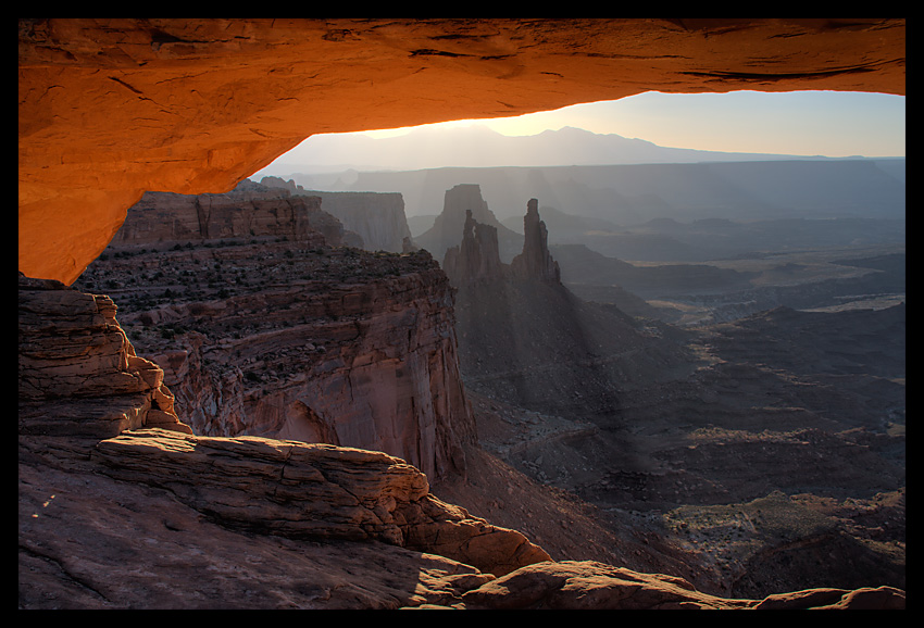 Mesa Arch o swicie kolejna odslona...