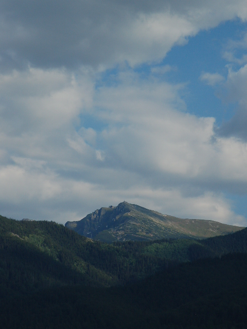 Widok na Kasprowy...