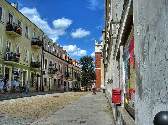 Sandomierz fotka HDR