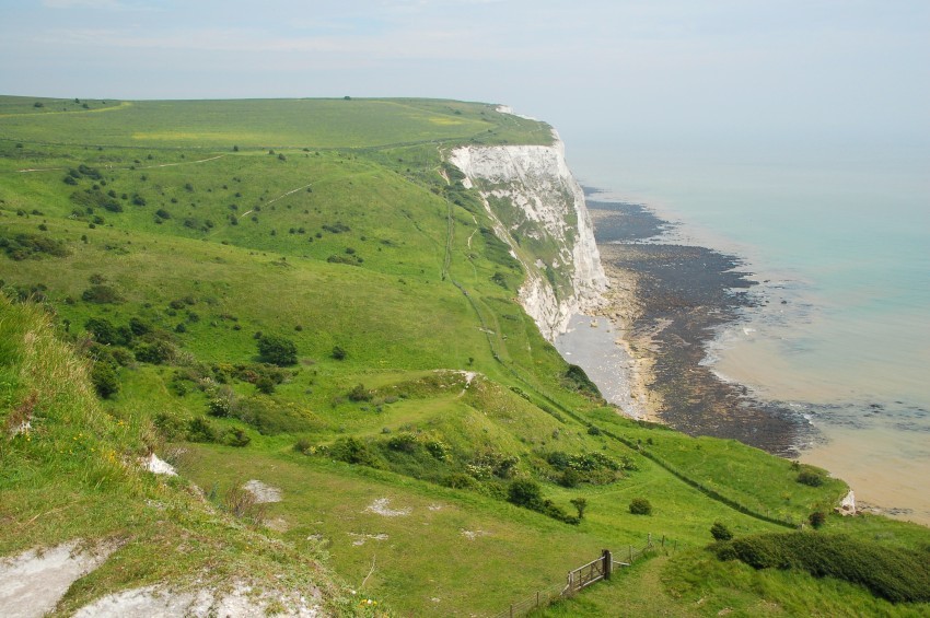 white cliffs - Dover