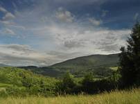 Widok na Kotoń- Beskid makowski