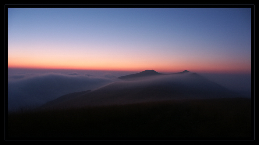 Mgliste Bieszczady