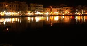 Chania by night