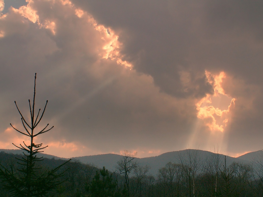 Bieszczady po burzy