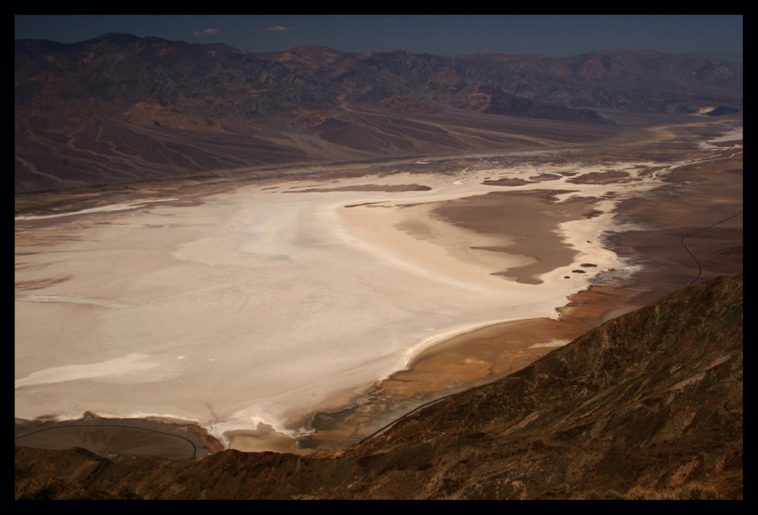 Death Valley-Jezioro słone