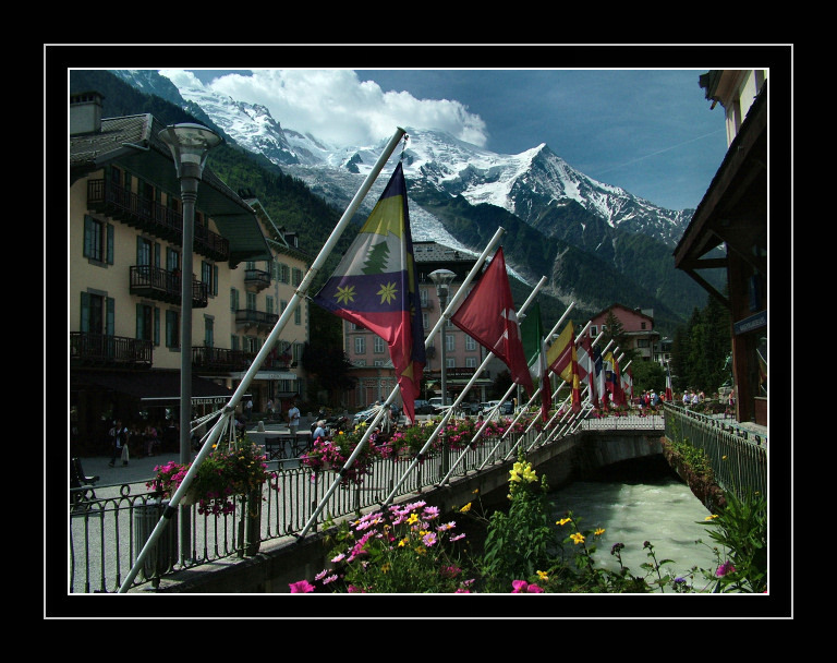 Pocztówka z Chamonix