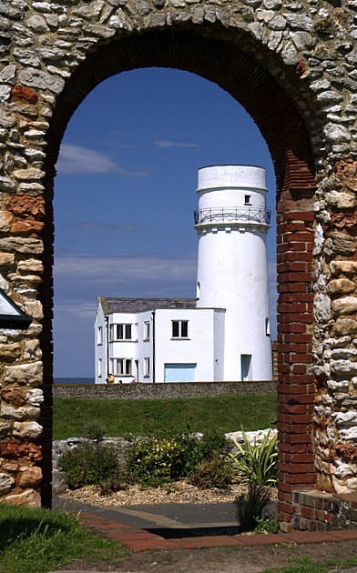 Latarnia w Hunstanton (East Anglia)