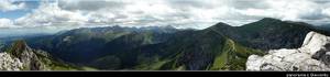 Tatry - Giewont, panorama