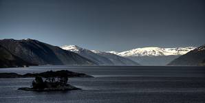 Sognefjord - between day and night