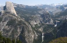 Widok na Dolinę Yosemite z Glacier Point