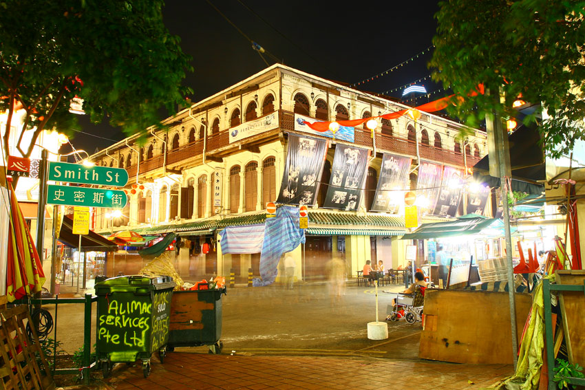 Chinatown by night