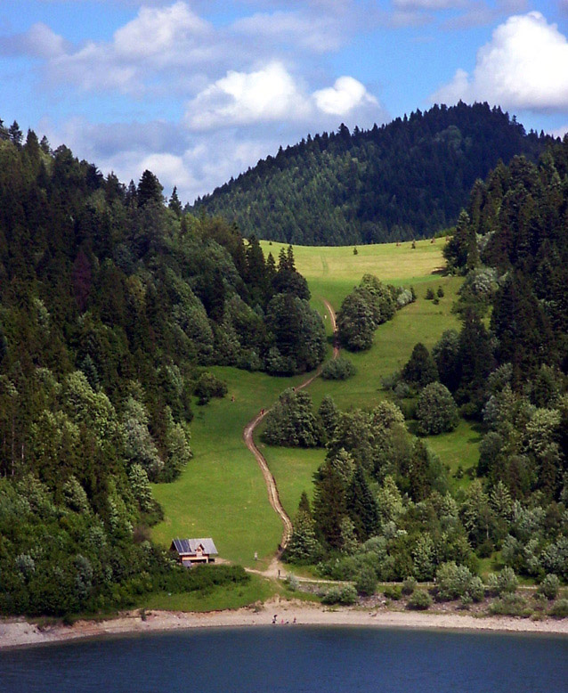 Niedzica, taki widoczek