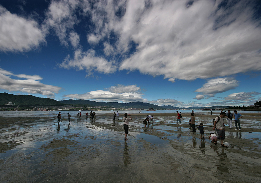 Low tide