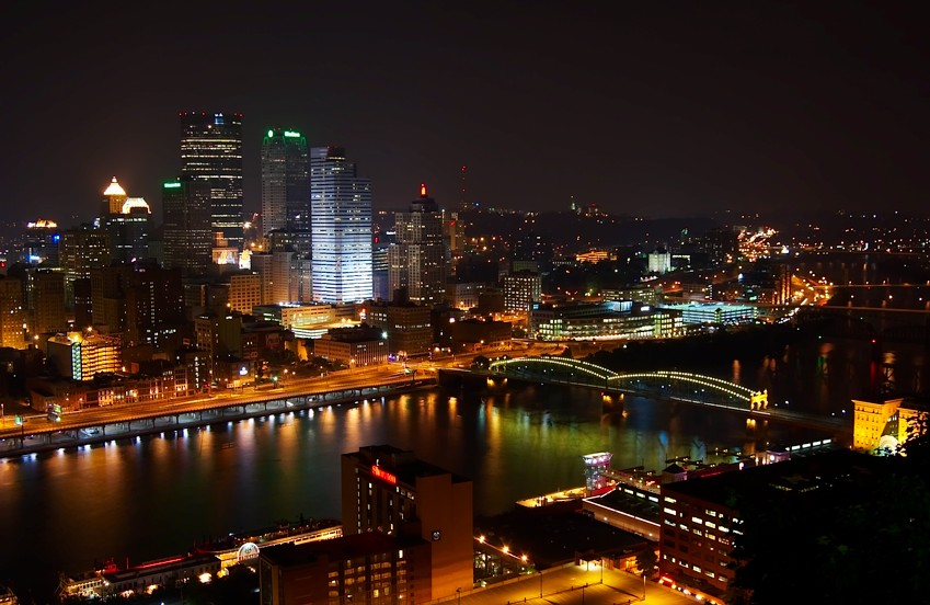 Pittsburgh by night