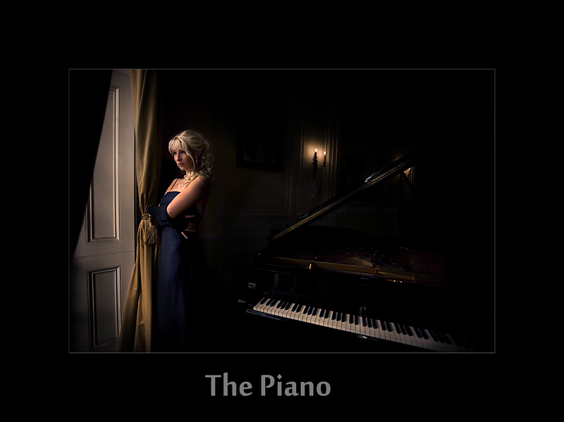 the piano