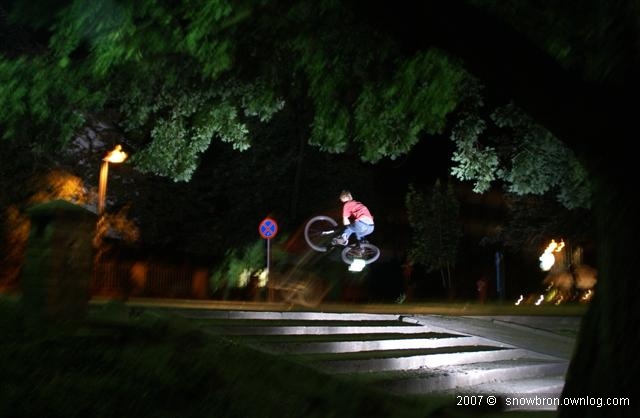 MIdnight bike session