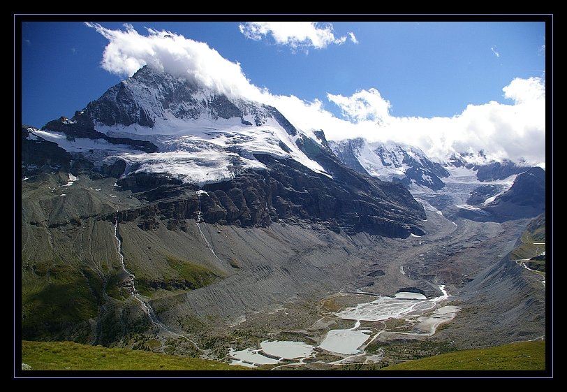 Matterhorn hiding in the clouds