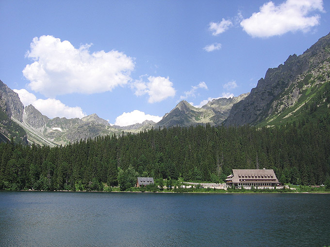 Jezioro Popradzkie - Widok