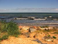 Na plaży w Aberdeen